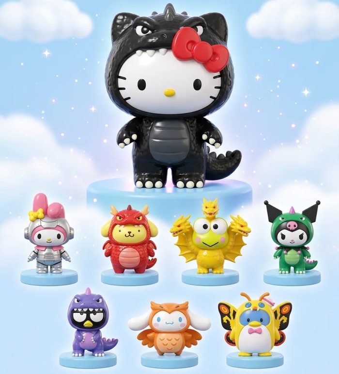 麥當勞 ✕ 哥吉拉 ✕ Hello Kitty 陣容角色 02